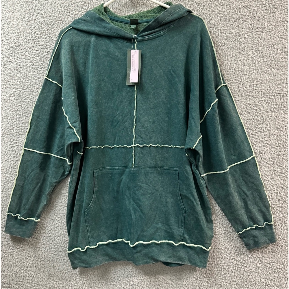 Ladies Wild Fable Hoodie Green Size L NWT